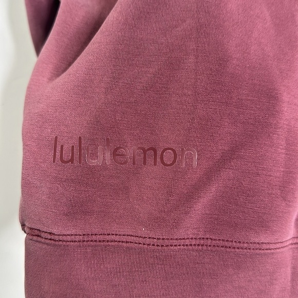 Lululemon perfectly over size cropped soft mull vine over size sweatshirt size 4 - Picture 7 of 10